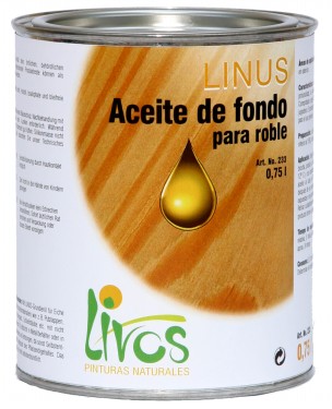 Aceite de fondo para roble - Livos - LINUS_233